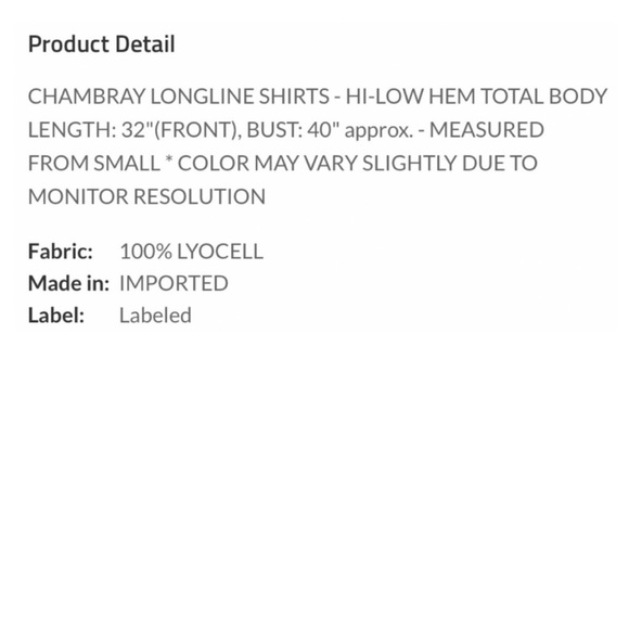 Reserved for Gina!!! Light Blue Women's Button-Down Shirt - Relaxed Fit - Picture 5 of 5